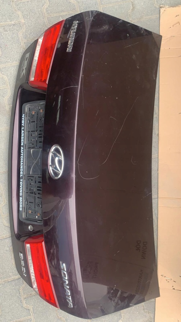 фото №2, Hyundai sonata 2005- крышка багажника задняя задняя