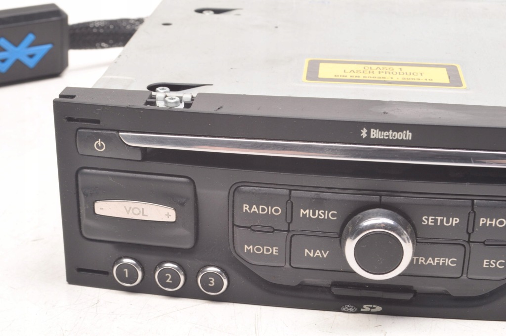 фото №2, Citroen c5 iii радио cd навигация 96751717zd