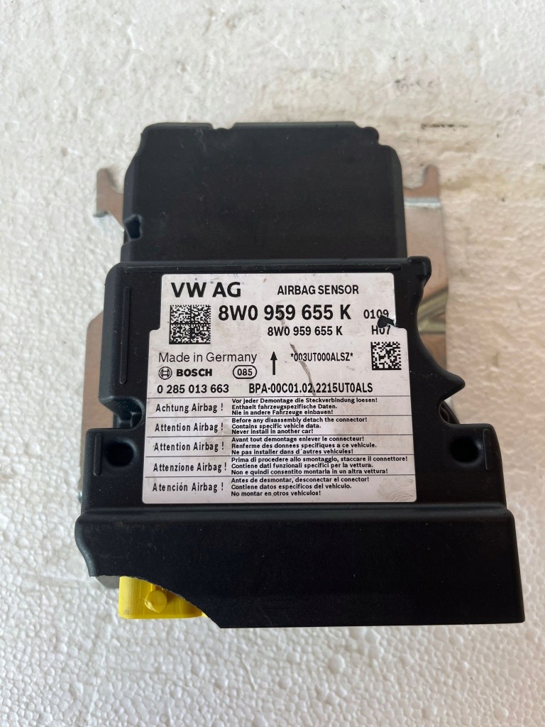 фото №3, Модуль датчик подушка безпеки 8w0959655k audi a4