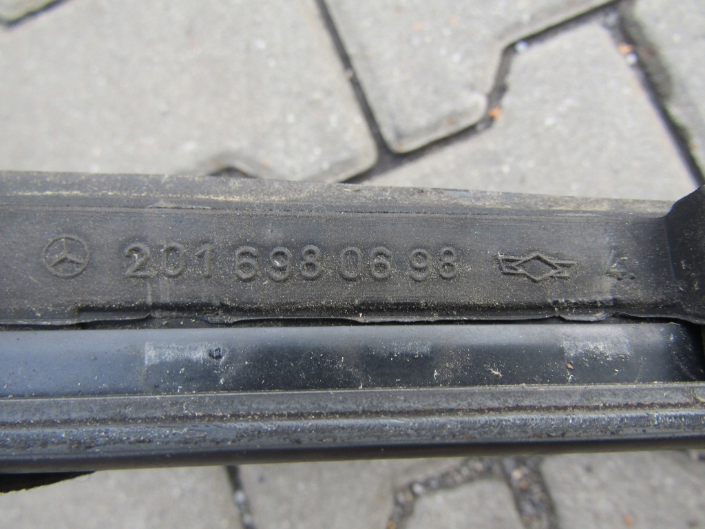 Купити 4 mercedes w201 190 молдинг дахова стійка a рамка скло задній комплект  sportline