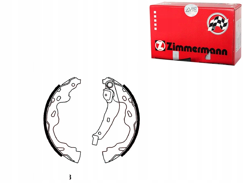 фото №1, Тормозные колодки тормозные toyota aygo 05- zimmermann