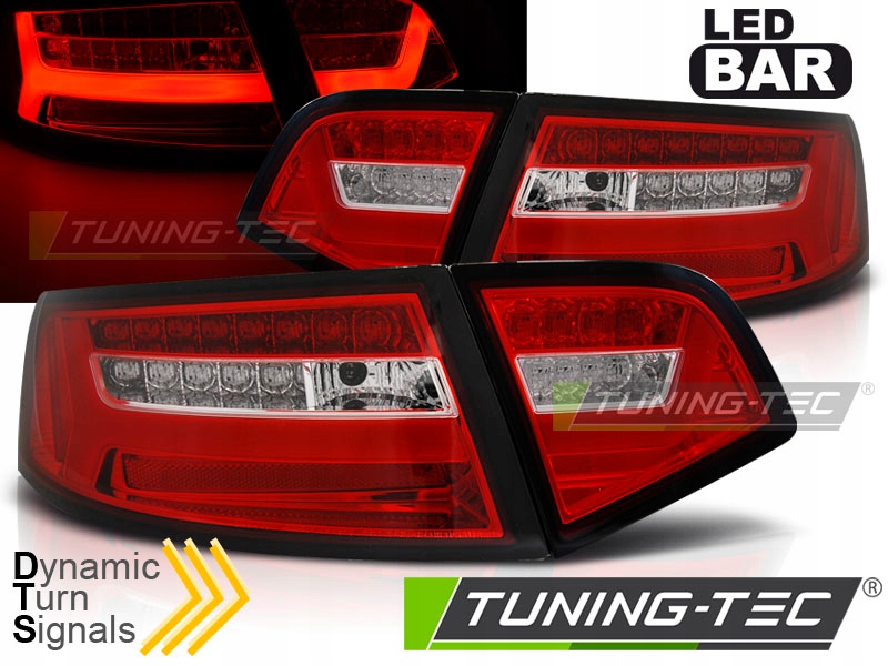 фото №2, Лампы светодиодный audi a6 08-11 sedan r-w led dts