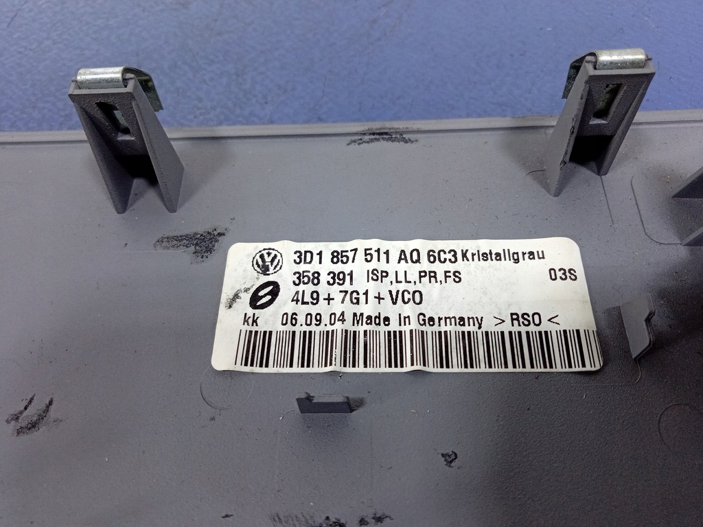 фото №5, Vw phaeton захист корпус дзеркало 3d1857511aq