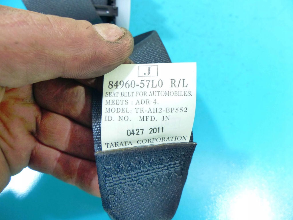 фото №13, Pas безпеки лівий правий задня suzuki kizashi