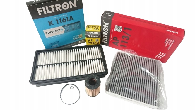 фото №1, Набір фільтрів filtron оливи + повітря + кабіни mazda 6