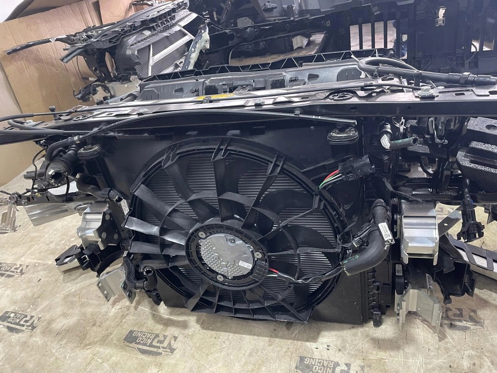 фото №9, Перед kompletny підсилювач передній капот лампи bmw 7 g70 m-pakiet 416