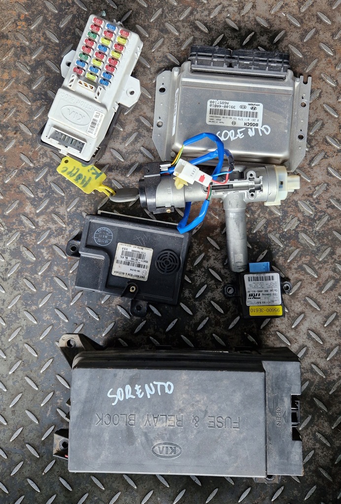 фото №1, Набор стартовый kia sorento i 2.5crdi 0281011579