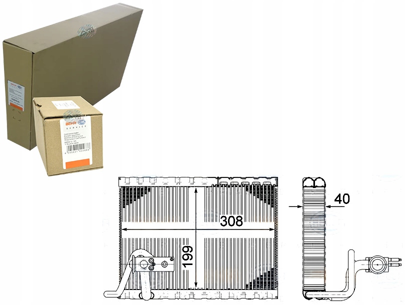 фото №1, Випарник кондиціонера citroen ds5 peugeot 3008, 50