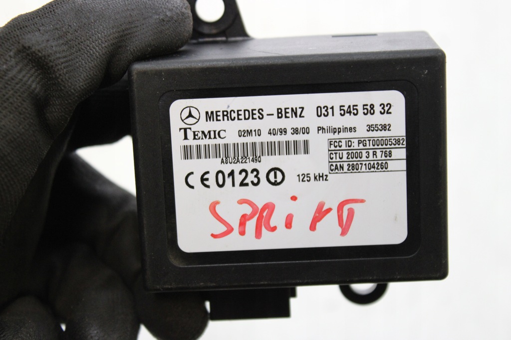 фото №4, Модуль иммобилайзер mercedes sprinter w906 06-16 0315455832