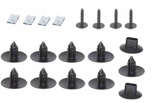 фото №1, Кліпси підкрилок renault kangoo dacia duster 10- dokker logan 12-