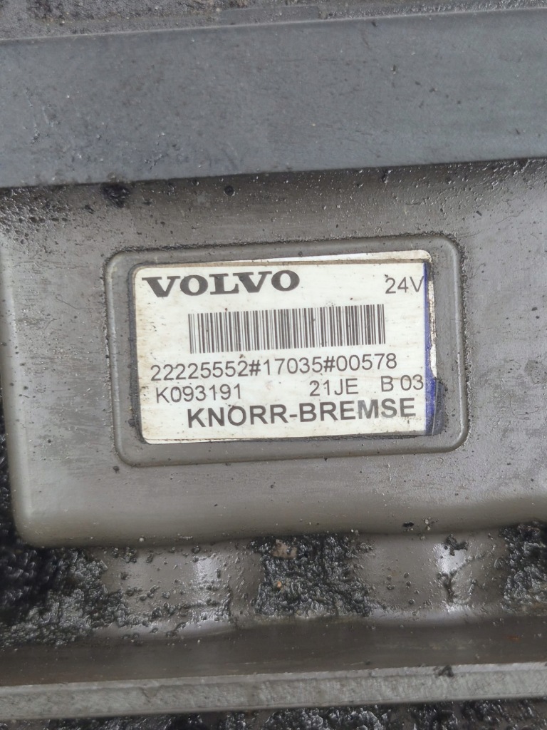 Клапан модулятор ebs задній volvo fh4 fh5 fm k093191 Доставка