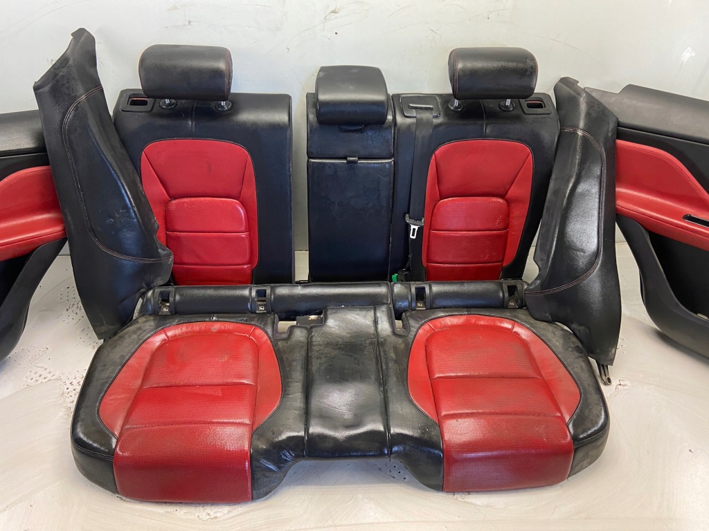 фото №3, Jaguar f-pace r-sport 16r сиденья заднее сиденье обшивки комплект uk