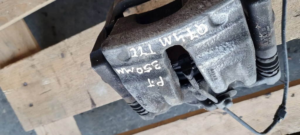 фото №12, Q7 4m ii суппорт тормозной правый задняя задний 350mm bez моторчик s4 b9 s5 8w