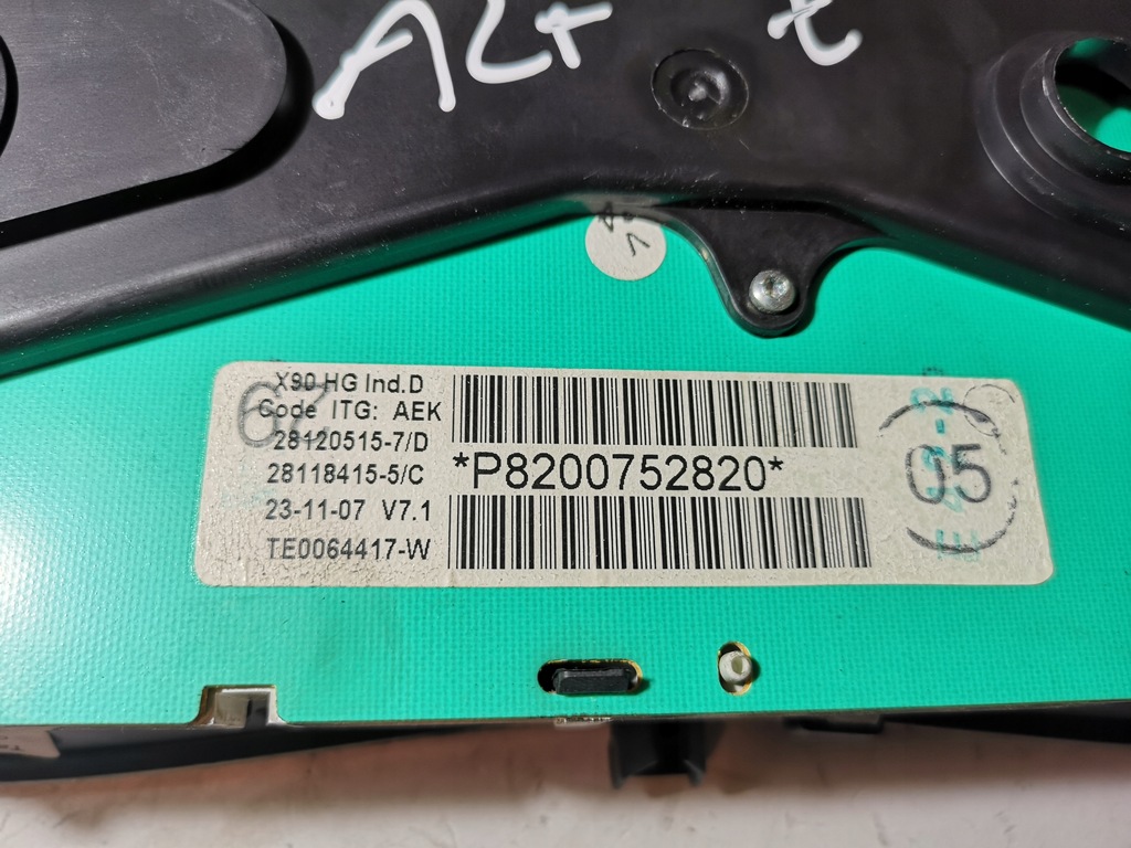 фото №7, Счетчик приборы dacia logan 1.5 dci 8200752820