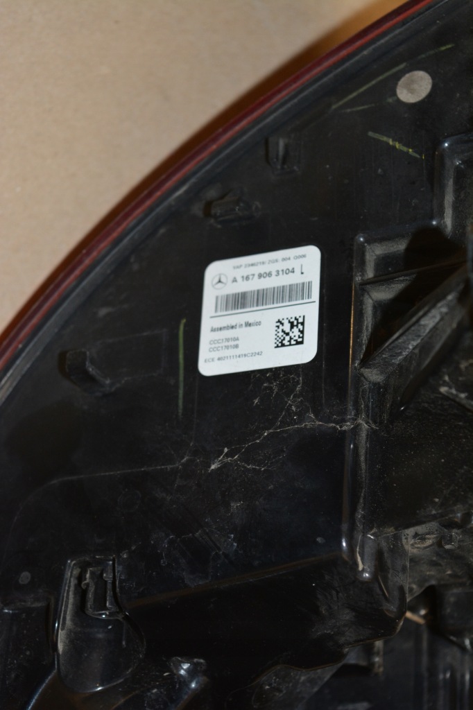 Mercedes gle w167 лампа лівий led задній європа a1679063104 Київ