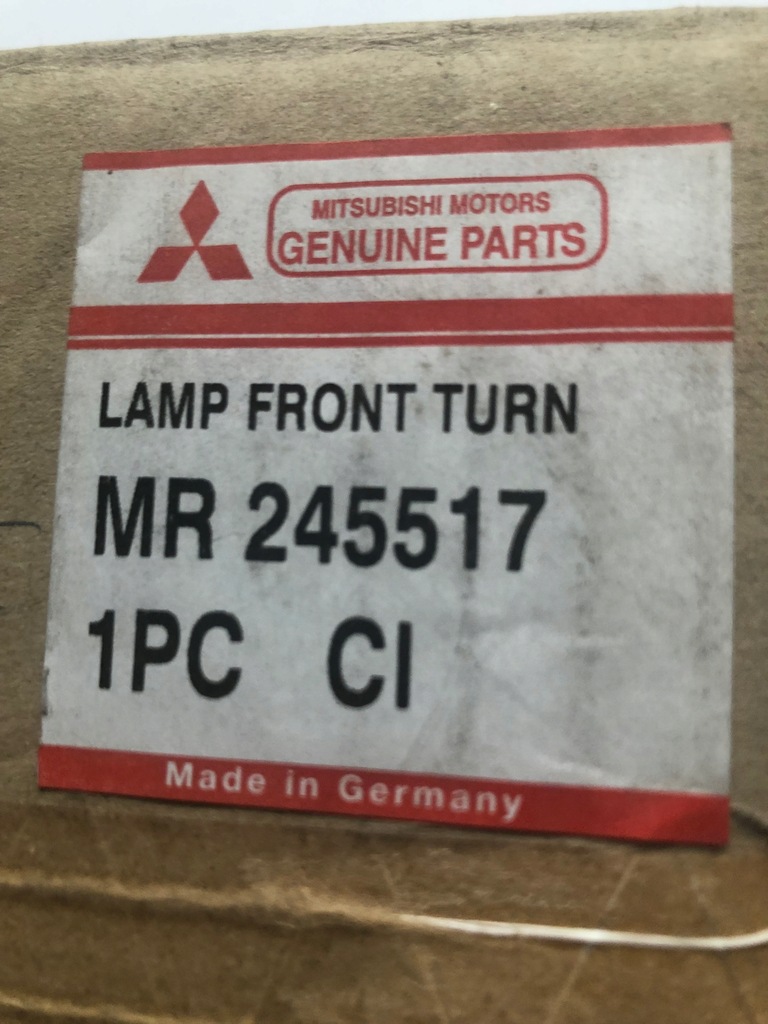 фото №8, Space star wagon 98-02 лампа поворотник левый