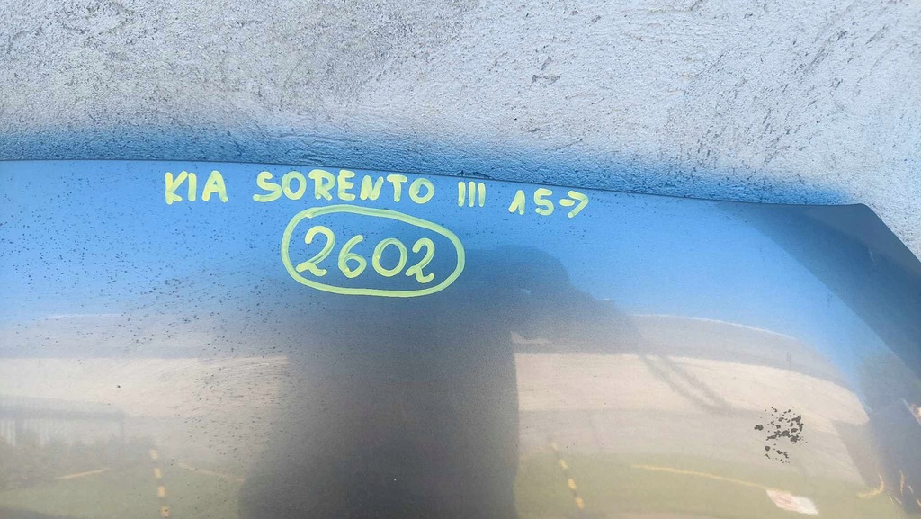 фото №11, Kia sorento iii 15- капот крышка двигателя 2602