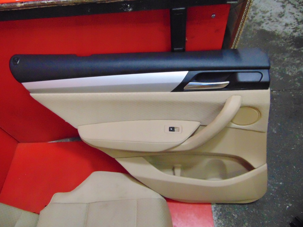 фото №15, Bmw x3 f25 сидіння сидіння заднє сидіння kremowe