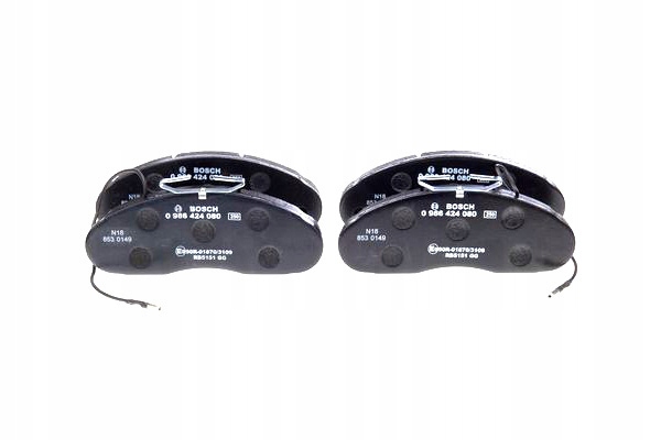 фото №2, Bosch 986 424 080 набор тормозных колодок тормозных, тормоза дисковые