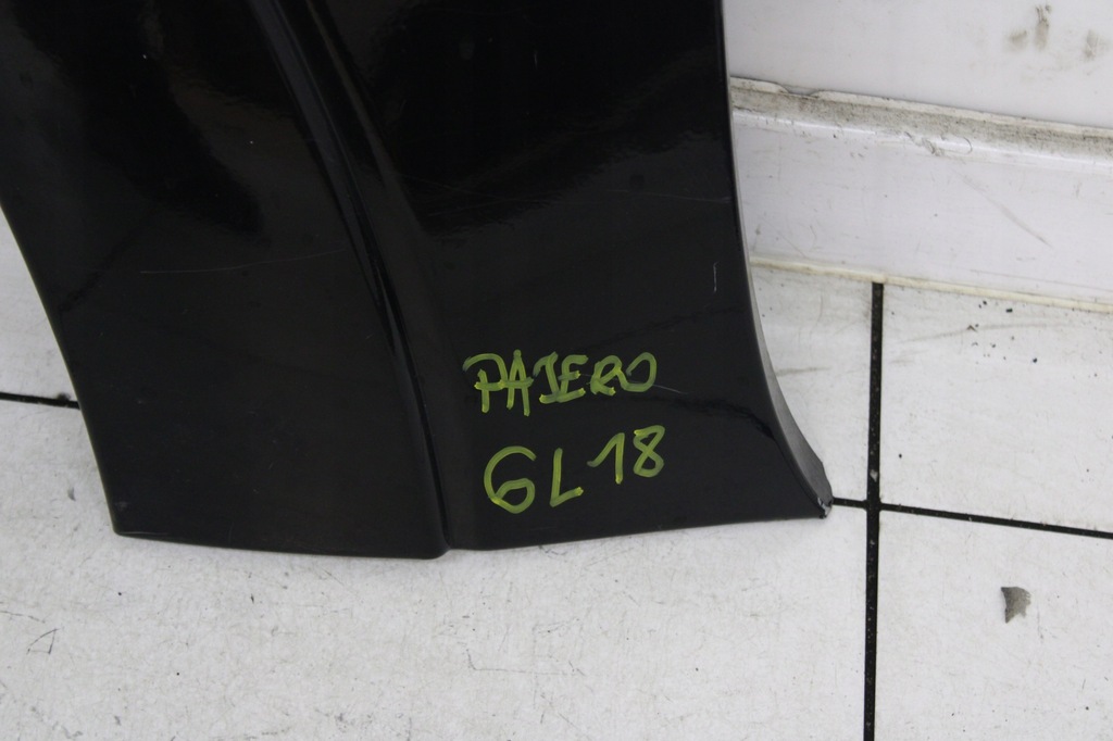 фото №9, Mitsubishi pajero iv 06r- молдинг накладка крыла левая левый перед