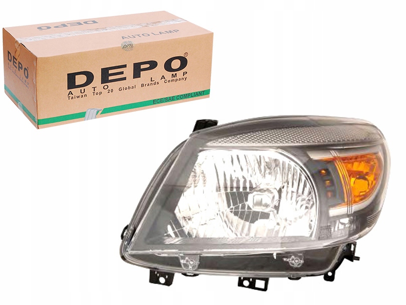 фото №1, Depo фара лампа передняя ford ranger 2.5 tdci