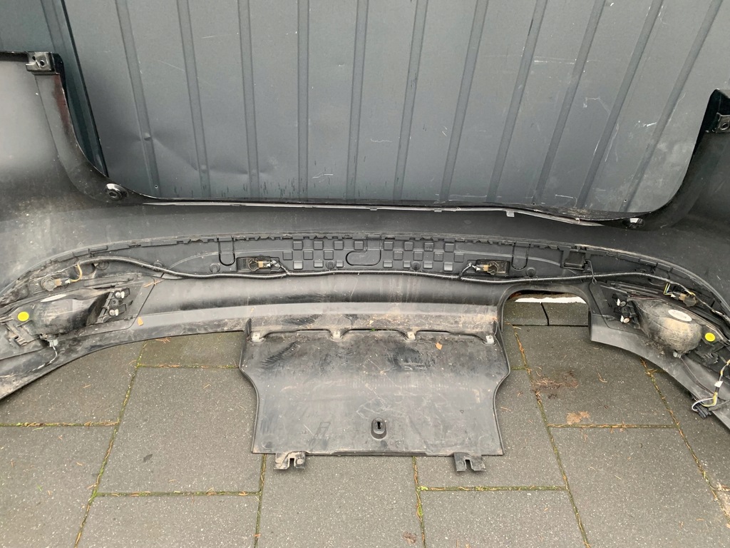 фото №11, Jaguar f-type молдинг защита накладка бампера задняя