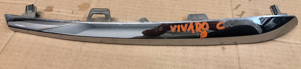 фото №11, Vivaro c молдинг хром решетка решётка бампера перед