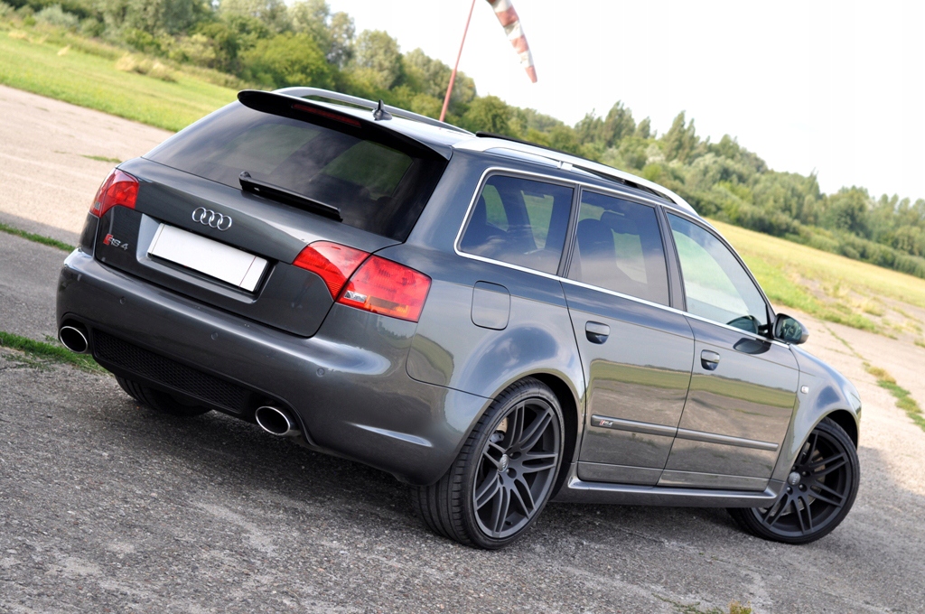 фото №8, Audi a4 s4 b7 avant s-line спойлер спойлер грунтовка!!