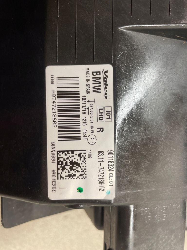 фото №3, Bmw i3 адаптивний led правий фара