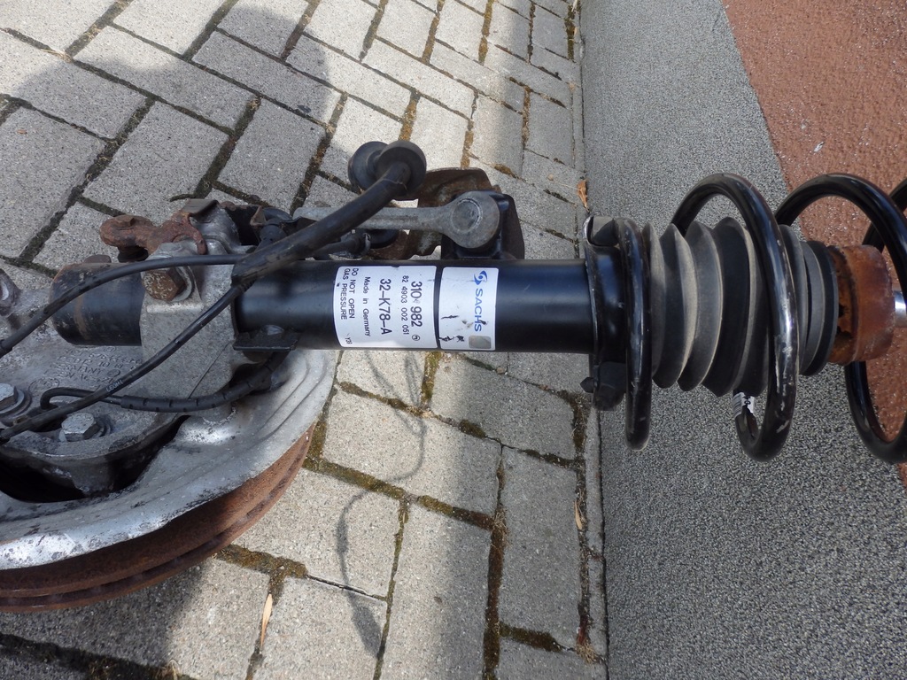 фото №7, Підвіска амортизатор ступиця mcperson bmw e87 ліва сторона