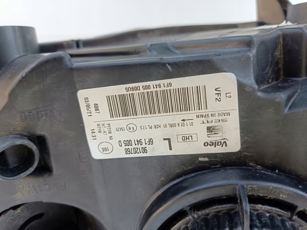 фото №7, Ibiza v 6f 17- лампа перед передня ліва напрямна ідеальний стан 6f1941005d