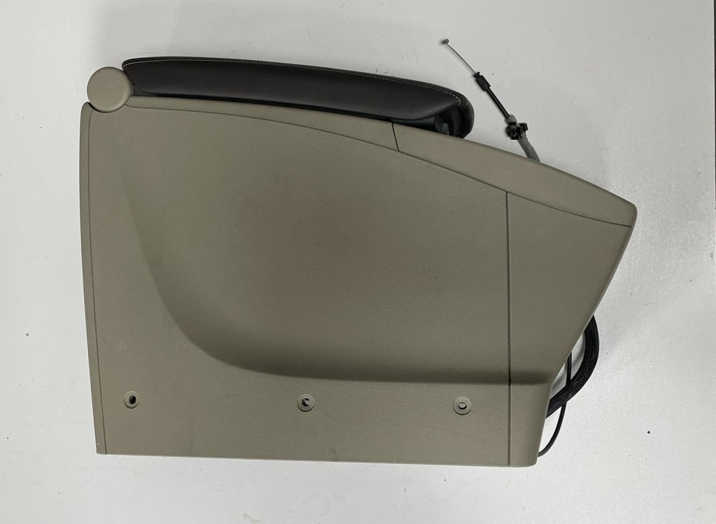 фото №3, Подлокотник электрический туннель кожа коричневый renault scenic iii