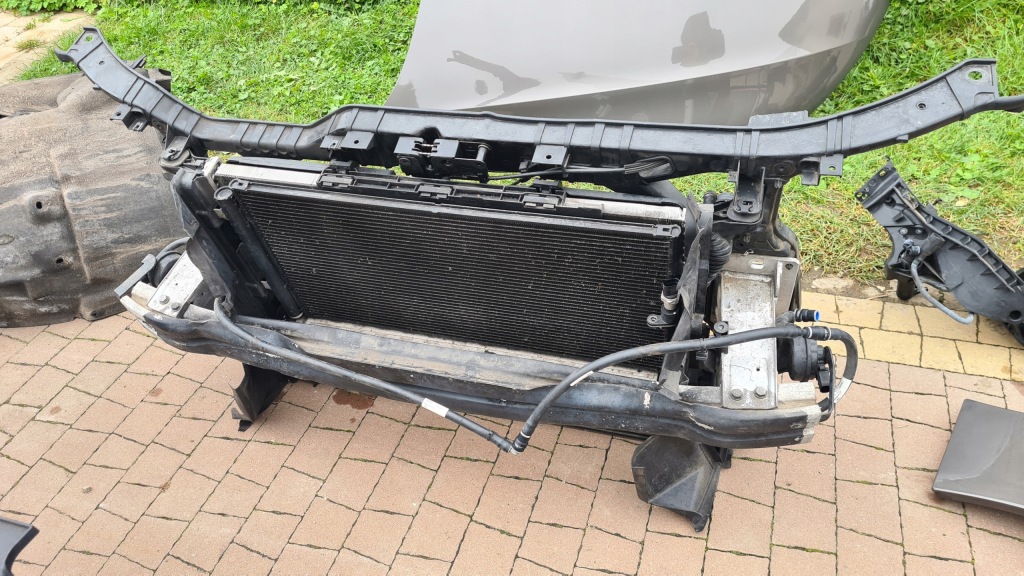 Audi a5 8t рестайлінг  12-15r ly1p перед капот бампер крило фари ксенон ремінь Доставка