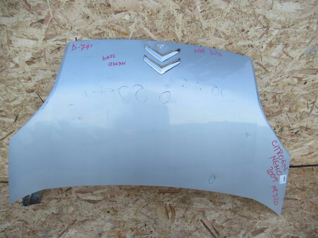 фото №1, Капот перед citroen nemo