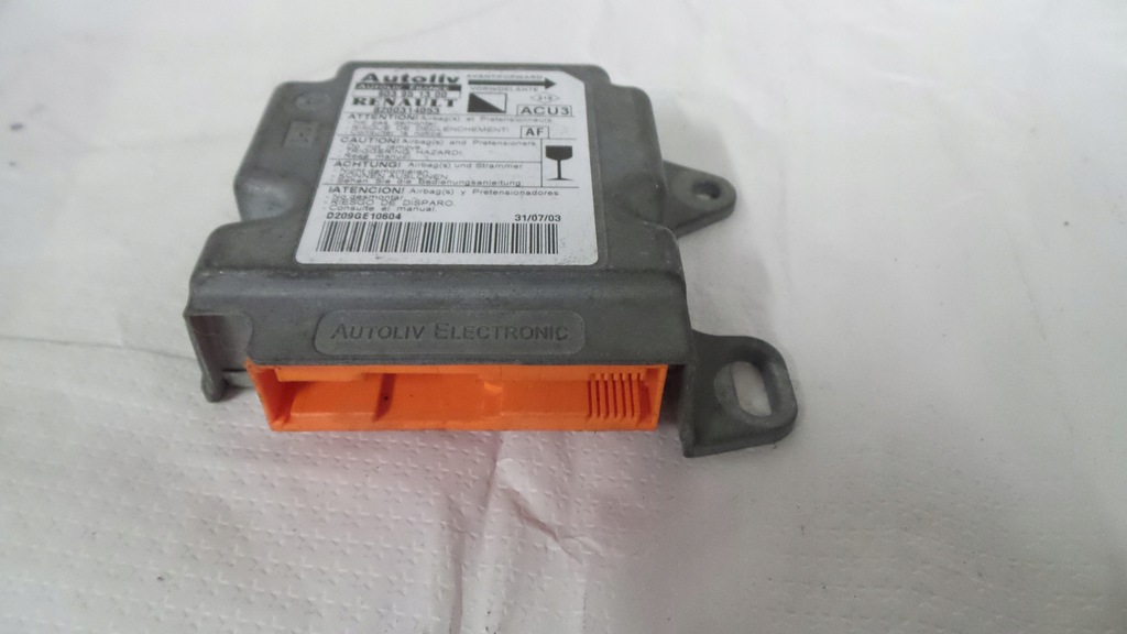 фото №1, Датчик подушка безопасности 8200314053 kangoo ii autolif