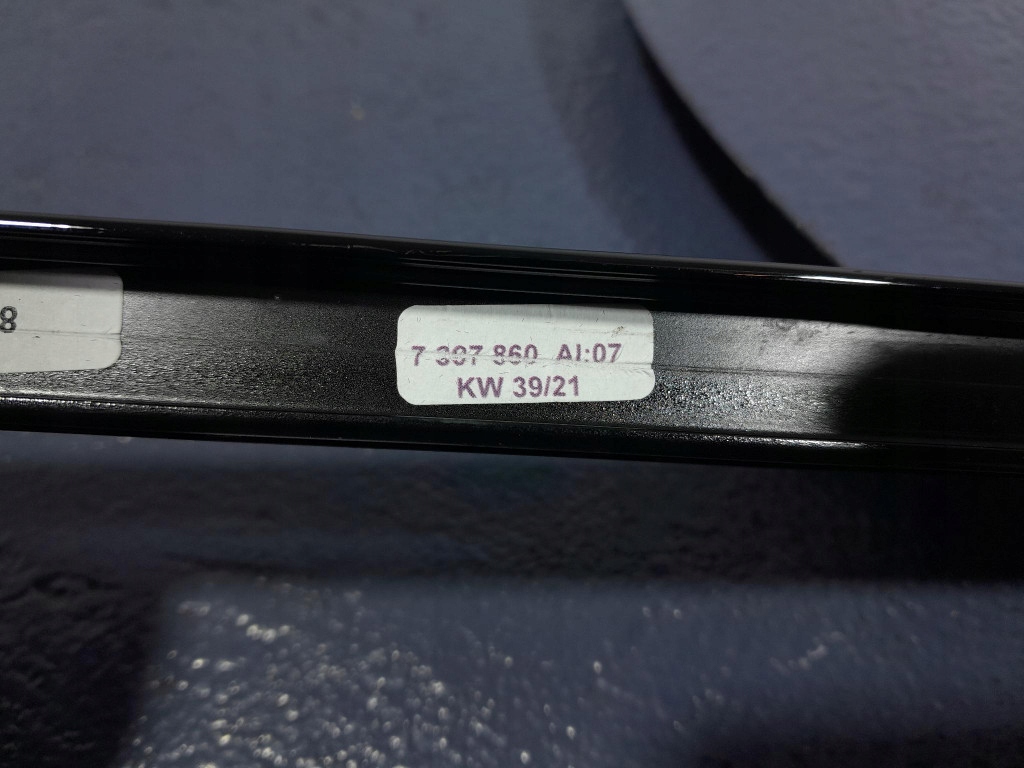 фото №9, Bmw 7 g11 g12 молдинг захист рами скло двері правий перед 7397860