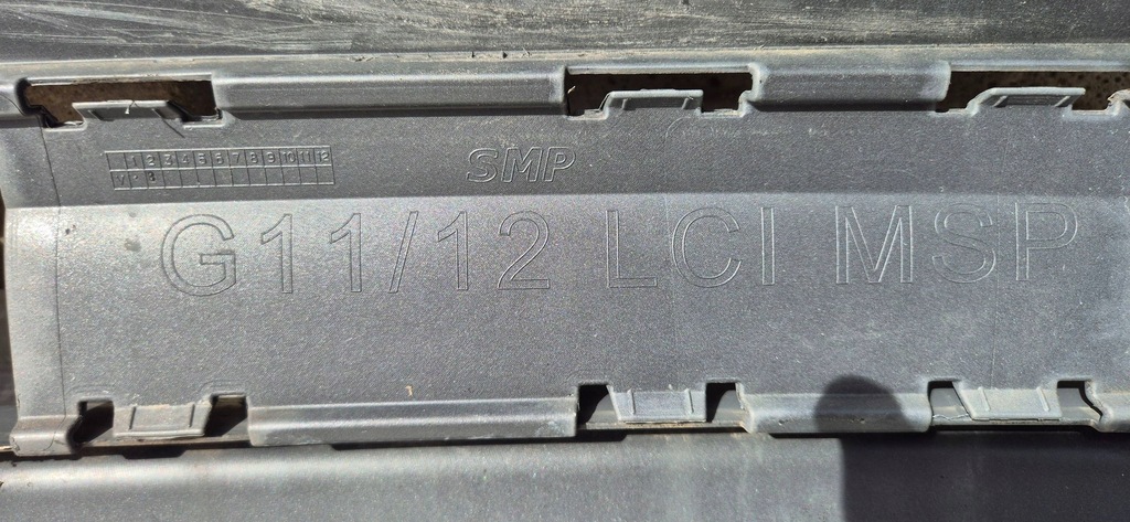 фото №10, Bmw 7 g11 g12 lift lci 19-22 m-pakiet бампер задня повний org