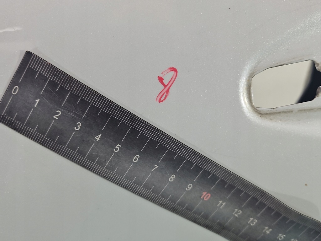 фото №11, Дверь перед левая peugeot 2008 i 13-19 белый kwe