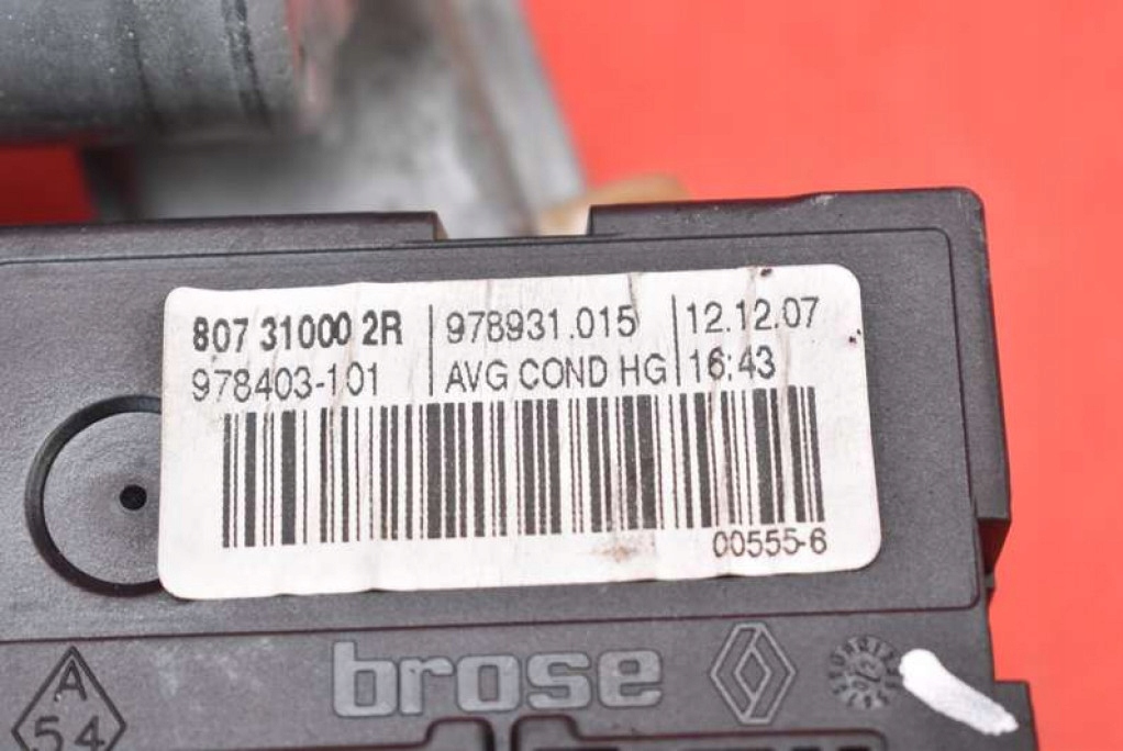 фото №8, Подъемник стекло левый перед eu 807010002r renault laguna 3 iii 07-11