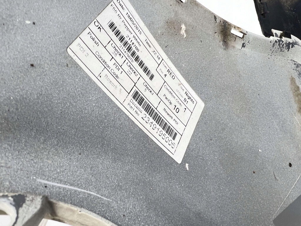 фото №7, Mini cooper f55 5d бампер задняя задний 850 pepper white