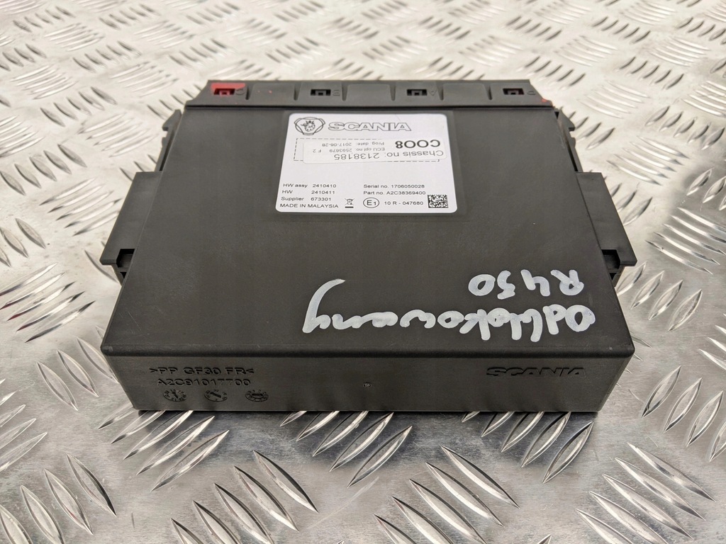 фото №2, Координатор бортовой компьютер ecu coo8 scania r s