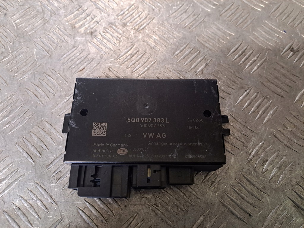 фото №3, Seat leon 2019 r модуль фаркоп 5q0907383l