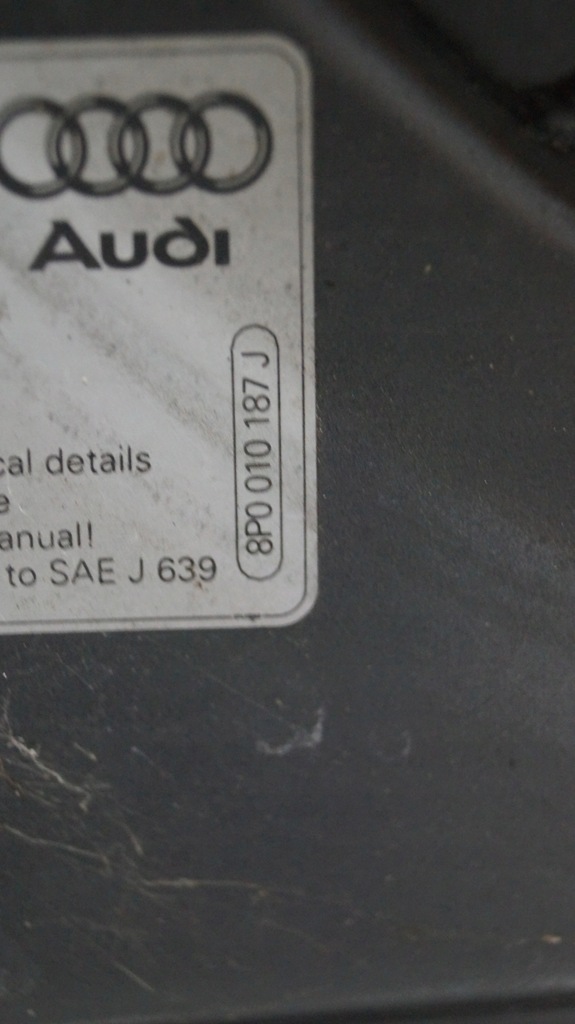 фото №16, Капот audi a3 8p великий решітка радіатора lx7z 2008