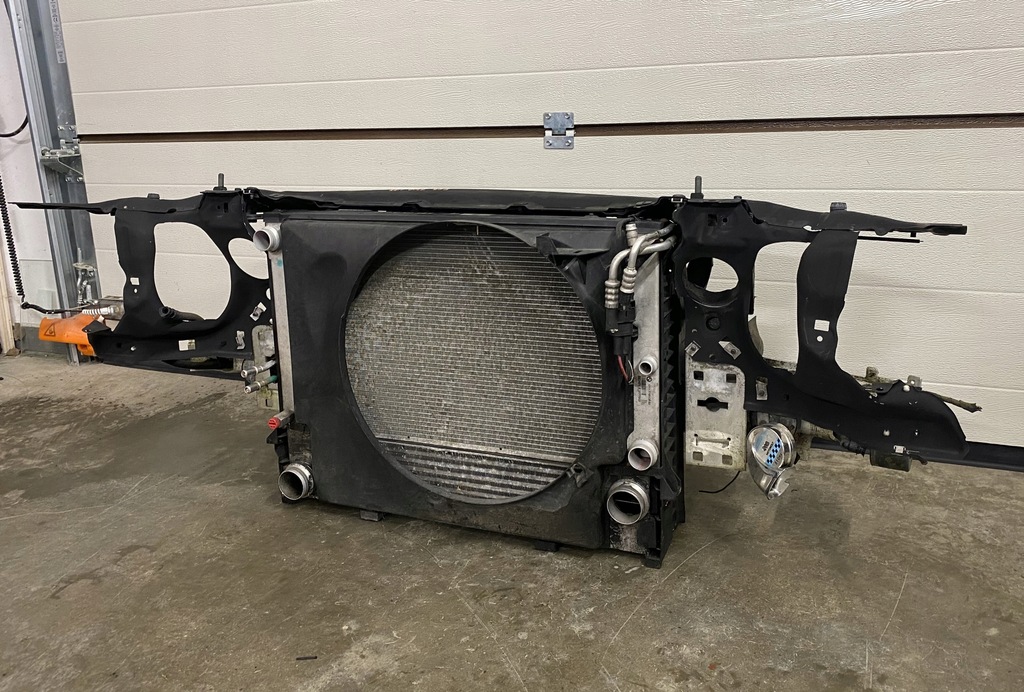 фото №7, Pas передний bmw e65 730d lift 3.0d радиатор вентилятор комплект