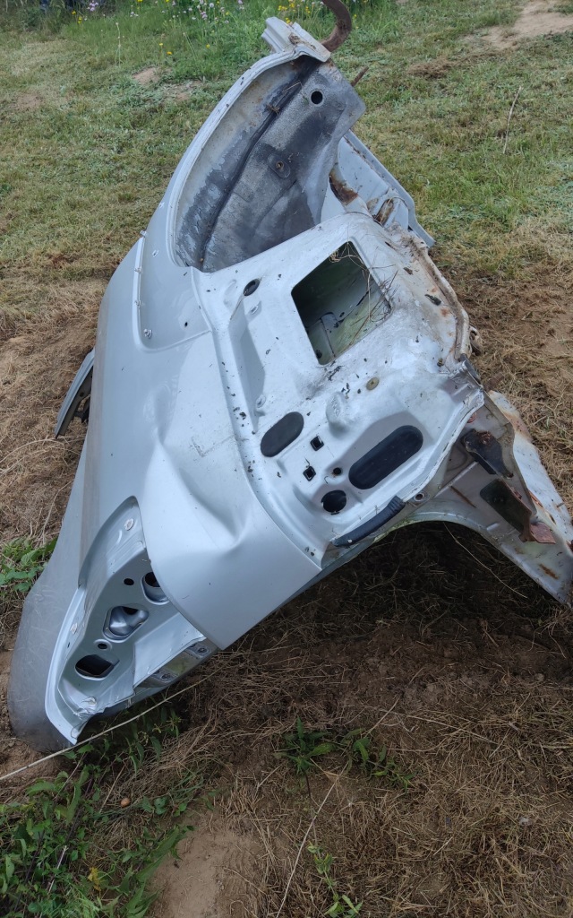 фото №6, Крыло задний правый порог toyota land cruiser 120 2002-2009