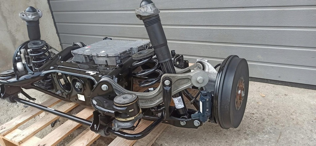 фото №6, Skoda enyaq двигатель электрический подвеска задняя kompl ebja 1ea907230