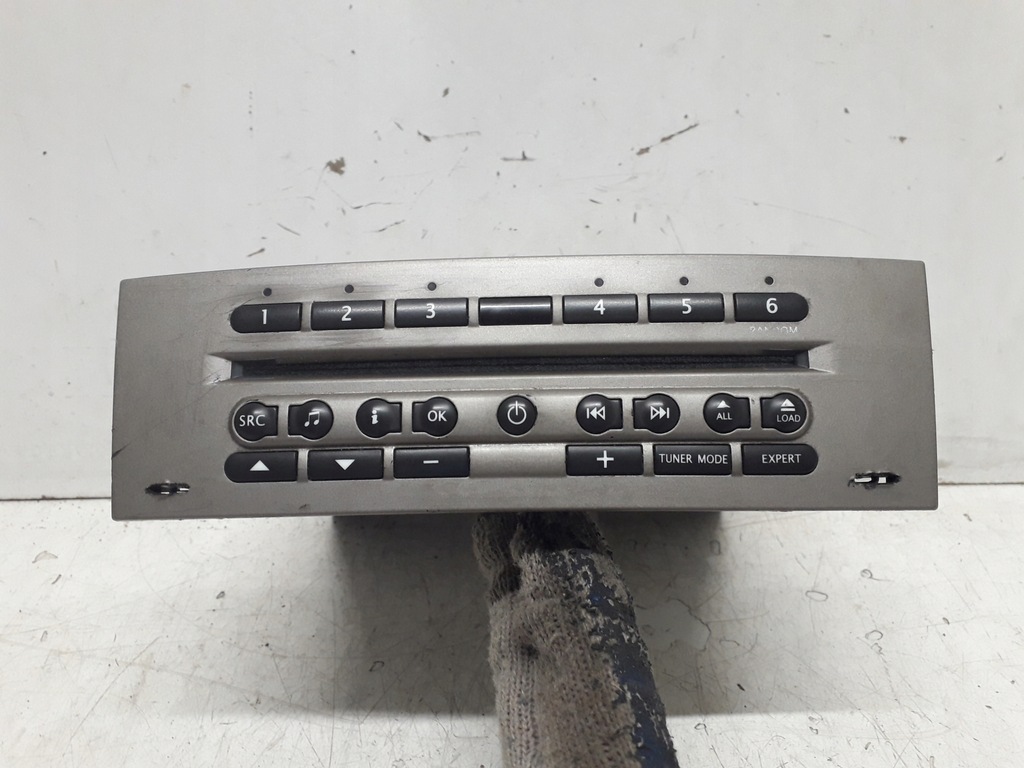 фото №4, Renault grand scenic 2 ii 03- радіо радіопрогравач cd 8200300863a