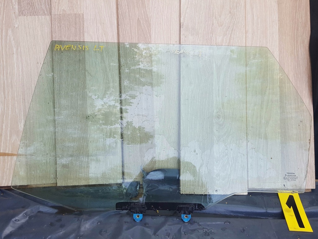 фото №1, Toyota avensis стекло боковая задняя задняя левый