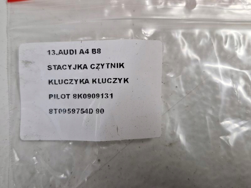 фото №9, Audi a4 b8 замок запалювання зчитувач карта ключ pilot 8k0909131c 8t0959754d