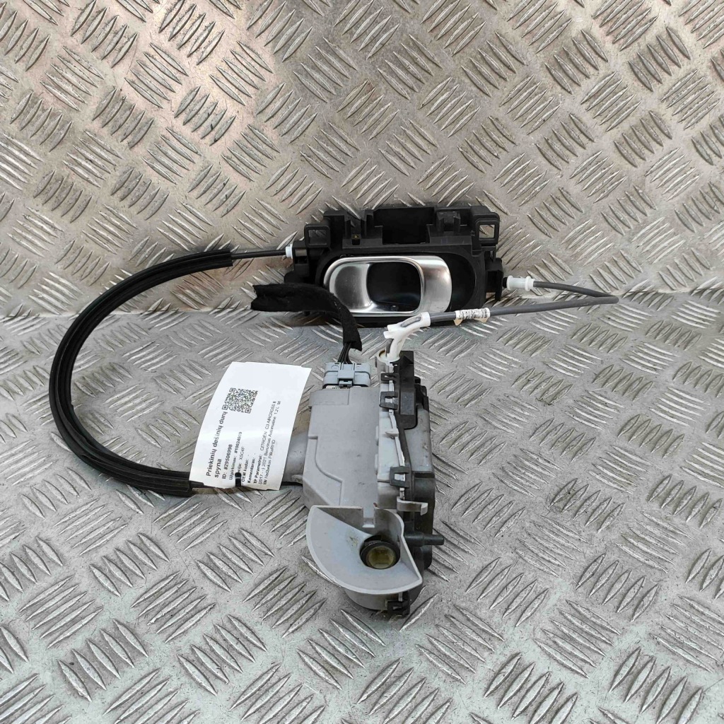 фото №1, Замок правых передних дверь citroën c3 aircross ii psa266778 29506998